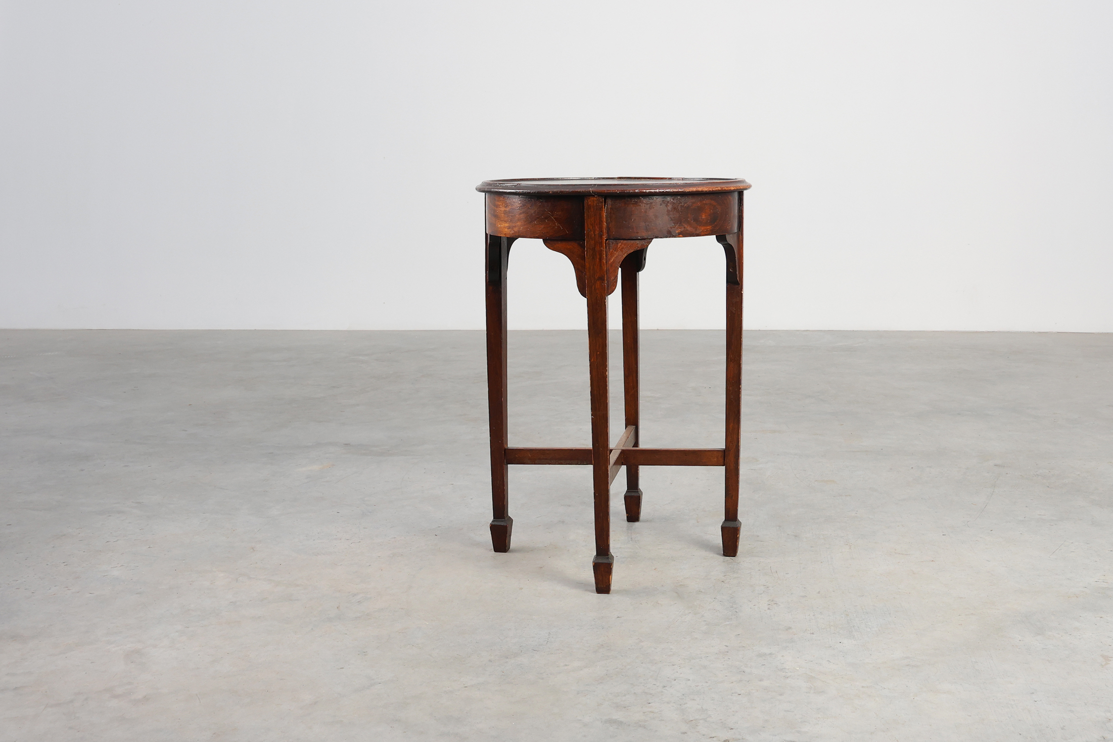 19th Century Rustic Round Side Table, France thumbnail